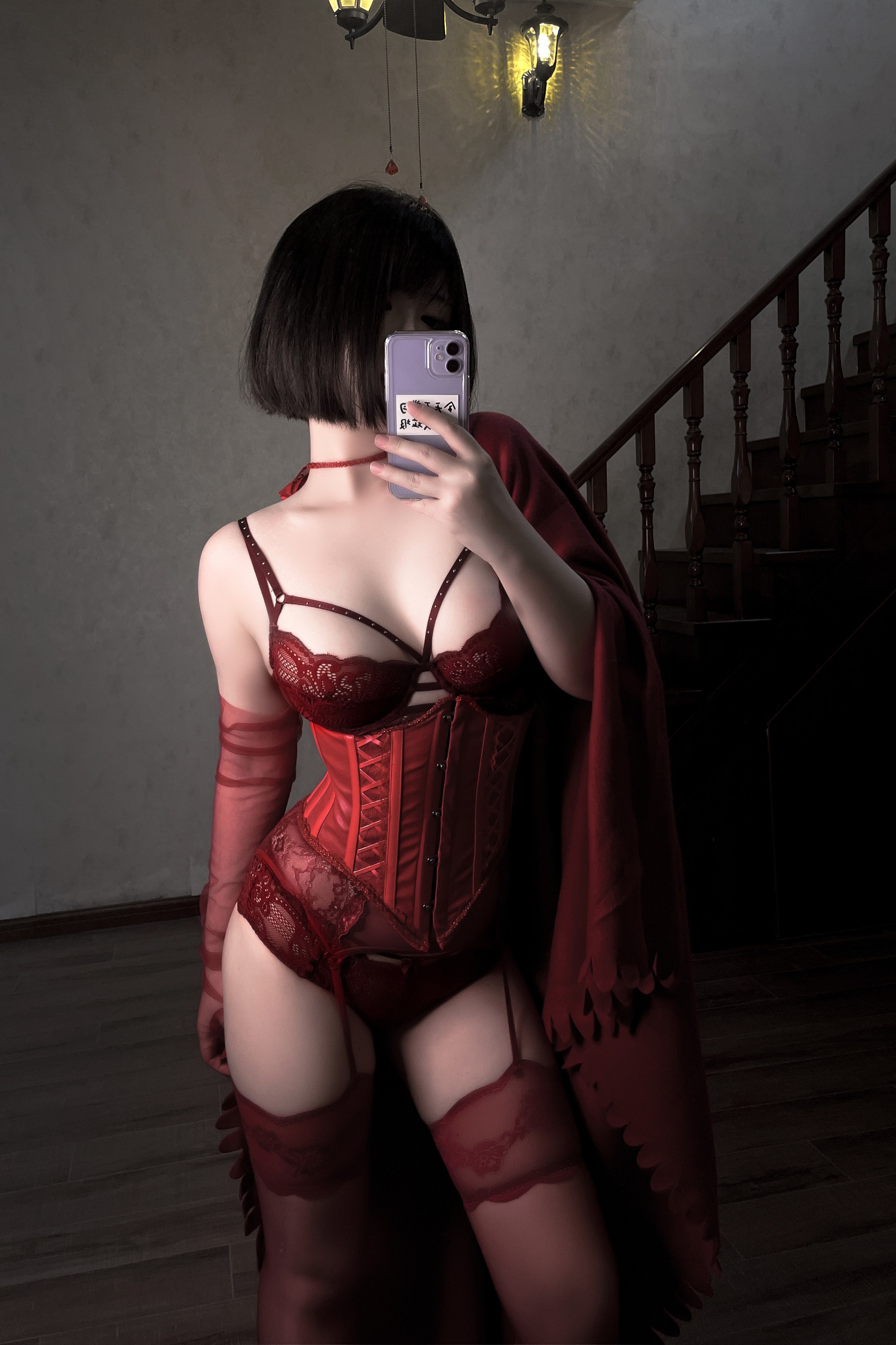 图片[1]-半半子 – NO.044  RED 赤红[57P]-XikXak